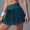 Verano Correr Deportes Tenis Culottes Falda Transpirable Falda Corta de Yoga para Mujer Minifalda Antiexposición