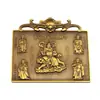 Letrero Atrae-Fortuna de la Fábrica de Origen: Cinco Dioses de la Riqueza de los Caminos, Traen Riqueza y Prosperidad, Buena Suerte y Fortuna, Decoración para Sala de Estar, Regalo de Inauguración