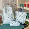 Mochila Escolar Fresca y Linda para Niñas, Estilo Ins, Estampado de Estrellas de Dibujos Animados, Estudiante de Secundaria, Gran Capacidad, Reducción de Carga, Mochila con Protección de Columna Vertebral