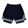 Atacado Shorts Masculinos Soltos Calças Cinco Pontos Treino Esportivo Shorts de Basquete Fitness Masculino Verão Corrida Anti-Luz Secagem Rápida