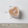 Portavelas en Forma de Corazón Souvenir Creativo Venta al por Mayor Atmósfera del Día de San Valentín Fragancia Regalo Vela Aromática Mini Amor