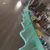 Decoraciones de Techo de Gasa de Moda para Restaurantes, Casas de Huéspedes, Hoteles, Áreas Exteriores y Decoraciones de Techo de Malla Luminosa para Exteriores