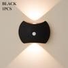 Lámpara de Pared Magnética de Carga Transfronteriza Led Sensor de Cuerpo Humano Lámpara de Noche para Dormitorio Hotel Lámpara de Pared para Escalera Interior sin Cableado