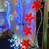 LED Exterior Luminoso LED Lámpara de Calle Poste Lámpara Decorativa Luz LED con Forma Paisaje Luz Modelado