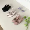 Primer Encuentro con los Zapatos de Commuter Redondos Negros Estilo Francés para Mujer, Primavera/Verano 2026, con Moño y Tacones Finos, Diseño Elegante