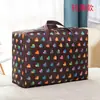 Bolsa Portátil para Colcha, Bolsa Espessa para Mudança e Viagem, Bagagem de Roupas, Bolsa de Armazenamento de Colcha em Tecido Oxford Impermeável e à Prova de Umidade