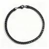 Pulsera Cubana de Acero Inoxidable Hip-Hop Transfronteriza, Pulsera Pulida por Ambos Lados, Pulsera de Acero de Titanio Estilo Punk de Alta Gama para Hombres y Mujeres