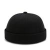 Chapéu Masculino Outono e Inverno Sem Aba Chapéu de Chão Chapéu Melão Masculino Chapéu Rascal Hip-Hop Tendência Masculino Chapéu Yuppie Tendência Personalidade