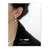 Diseño Original al por Mayor Francés Retro Nácar Natural Circonita Negro Lujo Ligero Nicho Gama Alta Collar para Clavícula para Mujer