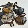 Bolso Cruzado de Textura Alta con Grano de Piedra Estilo Nuevo para Mujer Bolso de Cintura Versátil Bolso de Pecho de Gran Capacidad Bolso para Teléfono Móvil de Mujer