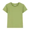 Camiseta de algodón de verano para niños, cuello redondo, manga corta, estampado de figura, uniforme de clase de jardín de infantes de escuela primaria, LOGO de uña