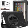 Para Amazon Fire HD10 2021 Tablet Capa Protetora mais Suporte Resistente a Quedas para Crianças Capa de Alça de Ombro de Silicone
