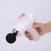 Pistola de liberação miofascial mini transfronteiriça de fábrica Massagem relaxante com aquecimento e resfriamento, pistola de massagem elétrica, pistola de massagem de fascia aquecida