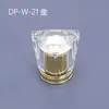En Stock 15 Piezas Tapas para Botellas de Perfume, Carcasa Transparente Cuadrada, Tapas Metálicas de Colores, Accesorios para Botellas de Perfume, Al Por Mayor