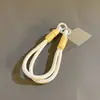 Cuerda para Teléfono Móvil Nueva DIY Trenzada Cuerda de Muñeca Anti-Pérdida Cadena para Teléfono Móvil Funda para Teléfono Móvil Cámara Ccd Color Cordón Colgante para Teléfono Móvil