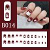 Coelho Ano de Grande Sorte Coelho Nail Wear Nail Piece Short Branco Removível Fake Nail Piece Acabado por atacado