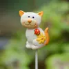 Gato Sirena Animal ZAKKA Jardín Creativo Suculenta Decoración Maceta Inserto Adorno Jardinería Micro Paisaje