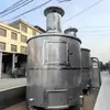 Balde Queimador Dourado de Aço Inoxidável Fogão Yuanbao Extra Grande Espessado Balde para Queimar Papel Incinerador de Fogão Tambor de Queimação Tambor de Queimação de Escrituras Transformando Ouro Outros