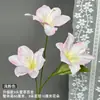 Lírio de 3 cabeças de alta simulação impressão 3D casamento casamento hotel layout caminho principal arranjo de flores fundo de flores paisagem floral