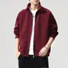 Sudadera con cremallera nueva de primavera y otoño, cárdigan con capucha para hombre, chaqueta de marca moderna, engrosada, talla extra, holgada, chaqueta de otoño e invierno, moderna