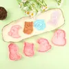 Molde para Galletas Estrella Hombre 3D de Halloween, Tipo Prensa 3D para Hornear Simulación DIY, Material Seguro para Crear Formas