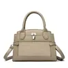 2025 Nuevo Bolso de Lujo de Platino para Mujer Popular Nueva Moda Portátil de Gran Capacidad Bolso de Hombro Bolso Cruzado