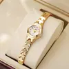 Nueva Moda Pulsera de Acero Reloj para Mujer Reloj para Mujer Plato de Nicho Elegante Simple Alto Rango Valor de Color Reloj de Cuarzo
