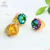 Anillo Huevo de Paloma Vintage Aiyu Anillo de Piedra Preciosa Simulada Venta al por Mayor Dropshipping S5121409