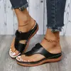 Pantuflas de Talla Grande para Comercio Exterior para Mujer 2022 Primavera y Verano Nuevas Moda Europea y Americana Chanclas de Plataforma para Mujer para Exterior Pantuflas de Playa