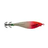 Yunjia Equipamento de Pesca Camarão Boca Grande Camarão Nivelador Luminoso com Bolas Sonoras Camarão de Madeira Gancho para Lula Isca Camarão Nivelador Luminoso para Pesca em Mar