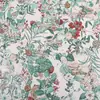 Fábrica Imitación Hilo de Brocado Song Teñido en Hilo Jacquard Hojas Flores Estilo Nacional Nuevo Chino Tinta Floral Tela para Vestido de Mujer