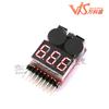 Pantalla de potencia de 1 a 8 s/sonido BB de bajo voltaje/alarma XB100 pantalla eléctrica/zumbador de doble función