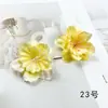 Simulación Flor de Narciso de Cinco Puntas Tocado Pasador Flor Material Flor Falsa DIY Ropa Sombrero Indumentaria Arreglo Floral Fotografía Floristería Adornos