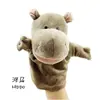 Marionetas de mano animales juegos de manos para calmar muñeca actuación león puede abrir la boca muñeco animal utilería para conferencias de jardín de infantes