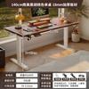 Mesa Elevatória Elétrica de Madeira Maciça, Mesa de Computador, Mesa para Jogos de Desktop, Escrivaninha de Quarto, Mesa de Escritório Doméstica com Altura Ajustável, Bancada de Trabalho
