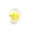 Fábrica 12mm Calabaza Transparente Color Interno Cuenta Cuenta Media Pulsera Coreana Flor de Zapato DIY Accesorios de Joyería para Niños