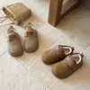 Zapatos para Niños Zapatos Grandes de Algodón 2026 Estilo Nuevo Invierno para Niños Más Terciopelo Deportes Zapatos Birkenstock Niños Medianos y Grandes Gorros Calientes Zapatos de Invierno