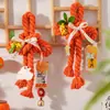 Nó decorativo para o Festival do Meio Outono, ornamento pendente, novo modelo 2026, capa para maçaneta, porta de entrada, decoração para sala de estar, pequeno pingente
