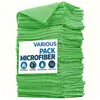 Pano de microfibra multifuncional para limpeza de superfícies, ideal para cozinha, lavagem de louça e para limpar carros.