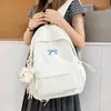 Nova mochila estilo ins japonês, fresca e doce, na cor de doce, para alunos do ensino fundamental II e médio, leve e de grande capacidade, com duas alças