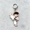 Anime Conan Aluno Acrílico Pingente de Mochila Anel Chaveiro Desenho Casal Júnior Marido Esposa Colega Amigo