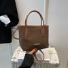 Bolsas para Mulheres 2025 Nova Moda Bolsa de Ombro Bolsa de Mão Nicho Bolsa Balde Bolsa Transversal High-End Bolsa Simples para o Dia a Dia