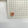 Accesorios de Joyería de Resina con Corazón de Purpurina de Dos Tonos DIY Pegatinas para Funda de Teléfono Móvil Accesorios para el Cabello de Niñas Pequeñas Materiales al por Mayor