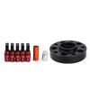 Buje de coche 5*120, brida 6061-T6, aumento y ensanchamiento de rueda, perno antirrobo de 2*15 mm/M12*1,5