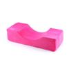 Almohada en forma de U para injerto de pestañas mesa de trabajo pestañas bordadas maquillaje reposacabezas de belleza herramienta de ayuda cómoda y duradera