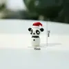 2025 Nuevos Regalos Creativos Navideños para el Hogar Adornos Mini de Escritorio de Dibujos Animados de Muñeco de Nieve y Reno Navideños