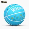 Baloncesto Infantil Producto Genuino para Estudiantes de Jardín de Infancia y Primaria, Tamaño Profesional 5, 4, 3, Baloncesto Infantil para Uso en Exteriores en Suelo de Cemento, Resistente al Desgaste