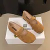 Zapatos Mary Jane planos sin cordones para mujer para combinar con faldas, nuevo estilo primavera 2026, corte bajo con una correa de hebilla, zapatos de vestir de estilo abuela