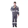 Ropa de trabajo de manga larga hecha a medida, uniformes, uniformes de fábrica, ropa de trabajo para talleres, chalecos reflectantes, ropa de seguridad y conjuntos de primavera/otoño