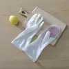 Cepillo Mágico Multifuncional Guantes de Lavado Doméstico Plástico Látex Impermeable Limpieza de Cocina Lavado Doméstico Lavado de Ropa Lavado de Vajilla para Mujeres